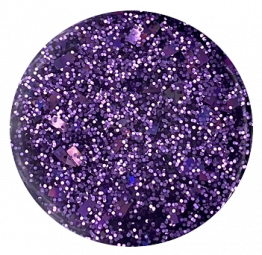 SNS LED-UV Glitter Gel Purple Fiction