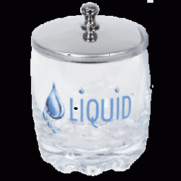 Liquid Klar Glasbehälter