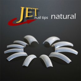 JET NATURAL NAIL TIPS (#0)