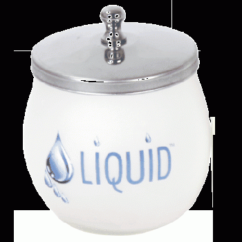 Liquid Behälter mit Metall Deckel