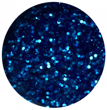SNS LED-UV Glitter Gel Royal Blue