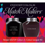 Cuccio Colour Veneer - Match Makers Kit : # 056 Romania After Dark (2x13mL)