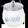 Liquid Behälter mit Metall Deckel
