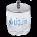 Liquid Klar Glasbehälter